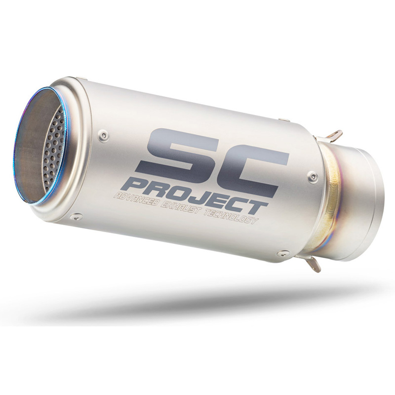 SC-Project Y36-CDE36T CR-T Full Exhaust, Titanium for Yamaha MT-07 ...