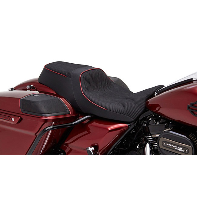 Corbin HD-RK-9-W-GAM Widowmaker Seat, No Heat for Harley Road King ...