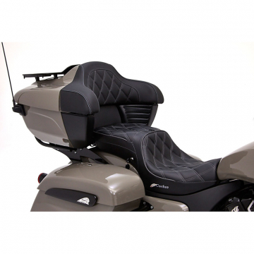 view Corbin I-CR-DT-ISB-E Dual Touring Seat(w/ Heat) for Indian Challenger & Pursuit (2020-)