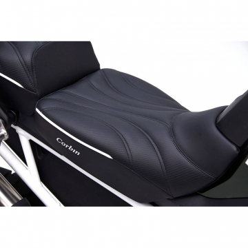 view Corbin T-TGR-12-22-F-E Front Seat w/ Heat for Triumph Tiger 1200 models (2022-)