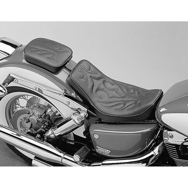 Highway Hawk MB04-1270_6 Rear Passenger Seat for Honda Shadow 1100 ACE ...