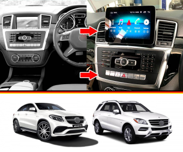 view DMP 9" / 10.25" Android Command Screen for Mercedes-Benz ML GL GLE GLS Class W166