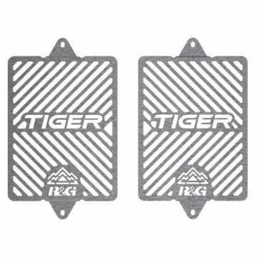 view R&G BRG0030SS Branded Radiator Guards for Triumph Tiger 850 Sport '21-