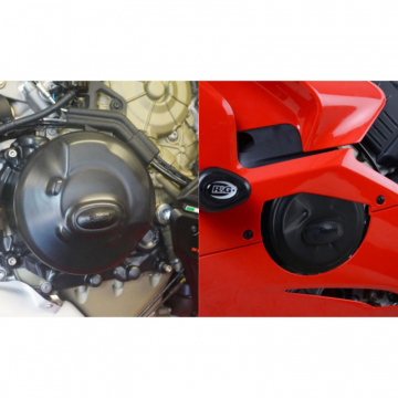 view R&G KEC0144R Engine Case Cover Kit, 2-Piece for Ducati Streetfighter V4(S) (2020-)