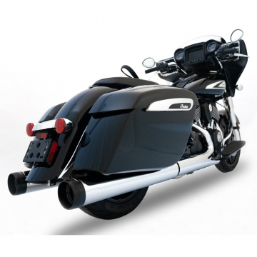 view Rinehart 500-0565 4.5" Slip-on Exhaust for Indian Later Bagger, Touring and Elite (2014-)