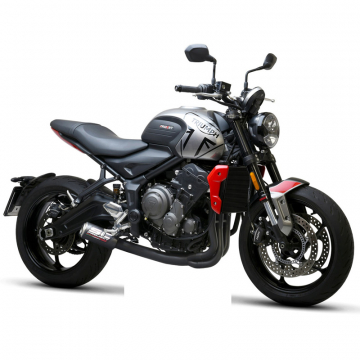 view SC-Project T26-CDEMB36CR CR-T Full Exhaust, Matte Black for Triumph Trident 660 (2020-)