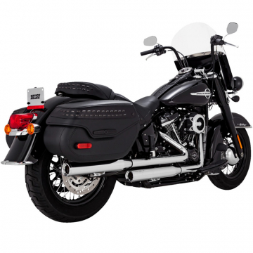 view Vance & Hines 16316 Eliminator 300 Slip-ons, Chrome for Harley Softail Heritage '18-'22