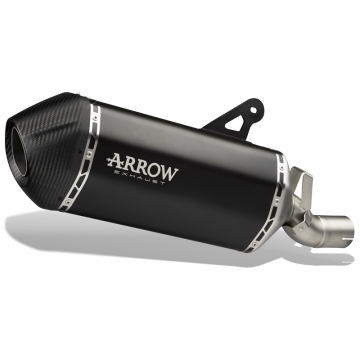 view Arrow 72012SKN Sonora Racing Slip-on Exhaust, Dark for Honda Africa Twin CRF1100L '24-