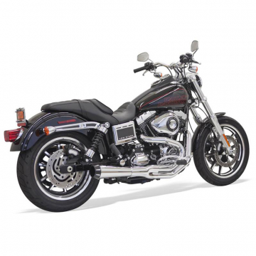 view Bassani 1D32R Chrome Road Rage II 2:1 Mega Power Exhaust for Harley Dyna '91-'17