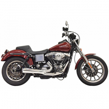 view Bassani 1D5C Chrome Road Rage Ripper 2:1 Exhaust for Harley Dyna '91-'05