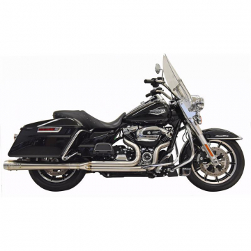 view Bassani 1F50SS Stainless Road Rage 50th Anniversary Full Exhaust for Harley Baggers '17-