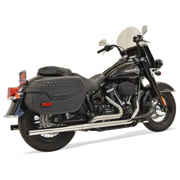 view Bassani 1S96P 2:2 Dual Exhaust System for Harley Softail Heritage & Deluxe '18-'20