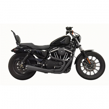 view Bassani 1X42RB Black Road Rage 2:1 Full Exhaust for Harley Sportster '86-'03