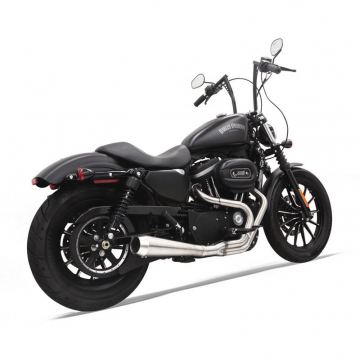 view Bassani 1X52SS Stainless Road Rage 2:1 Full Exhaust for Harley Sportster (2004-2019)