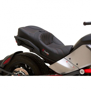 view Corbin CA-F3-DT-E-LM Dual Touring Seat, with Heat for Can-Am Spyder F3 Lamonster (2014-)
