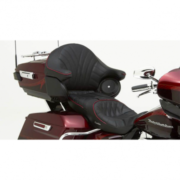 view Corbin HD-FLH-14-DT Dual Tour Seat, No Heat for Harley Touring '14-