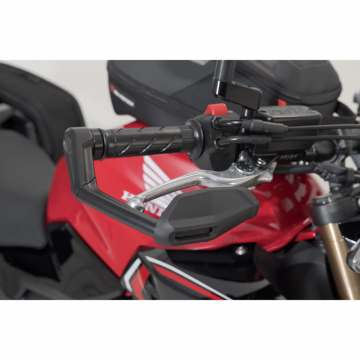 view Sw-Motech LVG.01.529.11000/B Lever Guards for Honda CB650R & CB500 Hornet