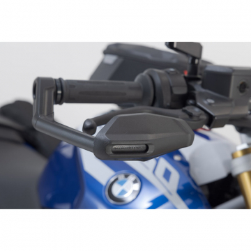 view Sw-Motech LVG.07.913.11000/B Lever Guards w/ Wind Protection for BMW models