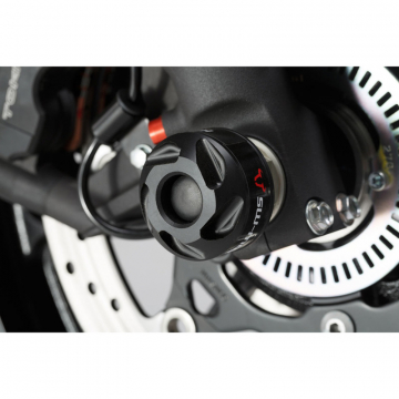 view Sw-Motech STP.05.176.10100/B Front Axle Sliders for Triumph Tiger 660 Sport '21-