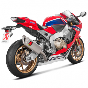 view Akrapovic S-H10R8-APLT Racing Line Full Exhaust, Titanium for Honda CBR1000RR '17-'19