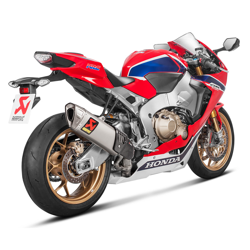 Akrapovic S-h10so17-hapxlt 1 Slip-on Line Exhaust For Honda Cbr1000rr 