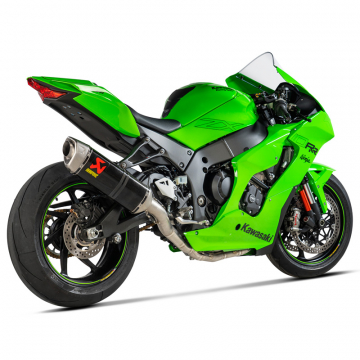 view Akrapovic S-K10E10-RC Evolution Line Full Exhaust for Kawasaki ZX-10R / RR/ABS (2021-)