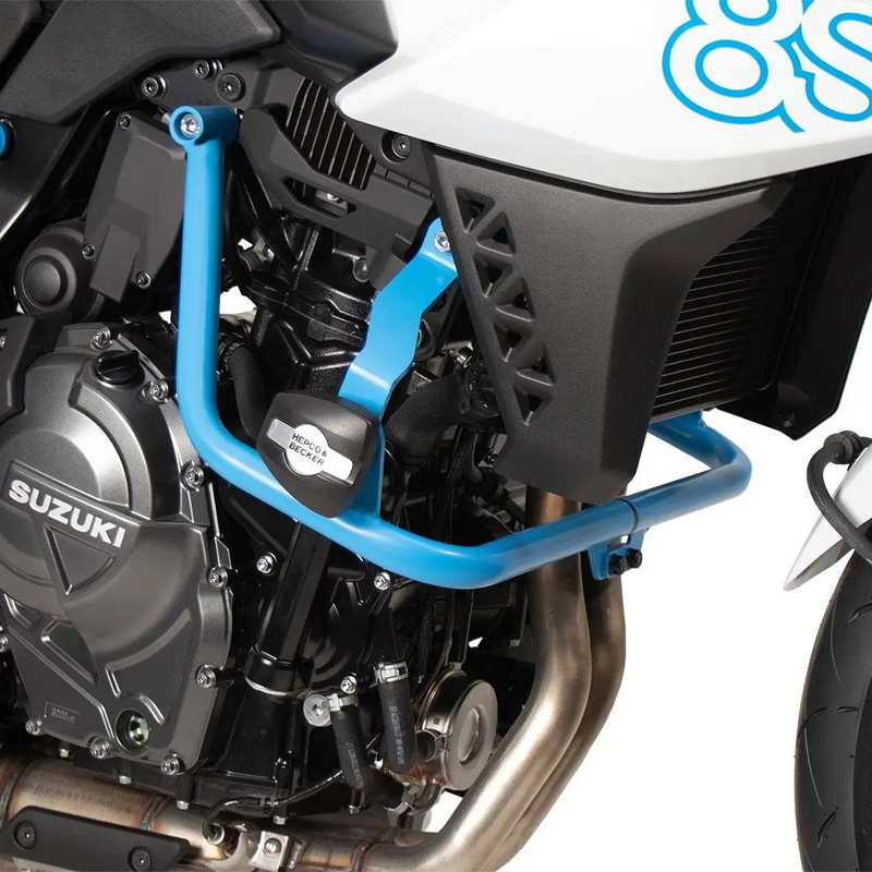 Hepco Becker Crashbars Blue For Suzuki Gsx S