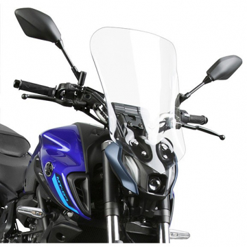 view National Cycle N20342 VStream Tall Windscreen, Clear for Yamaha MT-07 '21-