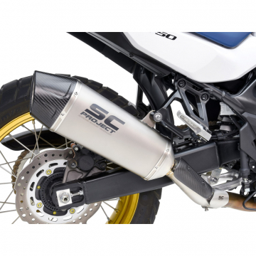 view SC-Project H48-121T X-Plorer II Slip-On Exhaust for Honda XL750 Transalp (2023-)