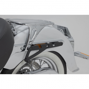 view Sw-Motech HTA.18.682.11600 SLH Side Carrier LH1, Left for Softail Deluxe '18-