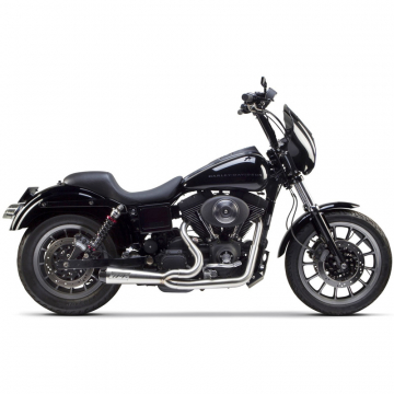 view Two Bros 005-4280199 Comp-S 2-1 Full Exhaust, Stainless Steel for Harley Dyna '99-'05