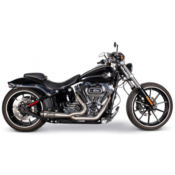 view Two Bros 005-5210199 Comp-S 2-1 Full Exhaust, Stainless for Harley Softail '00-'17