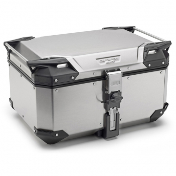 Givi OBKE58AA Trekker Outback Evo Top Case Aluminum, 58 Liter