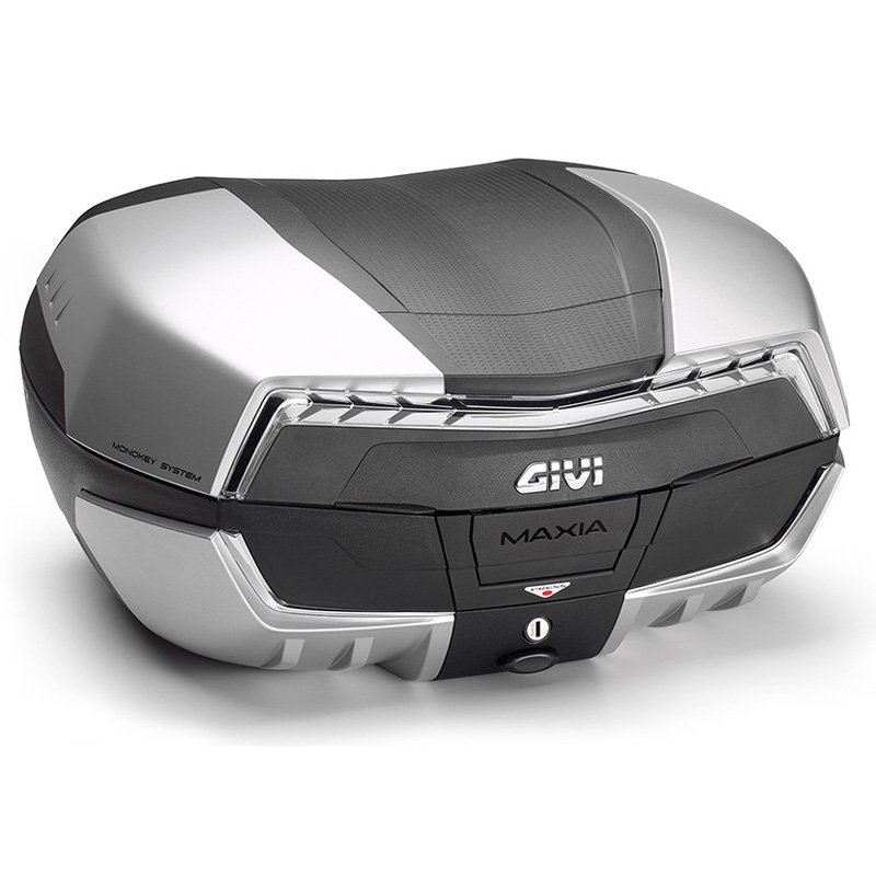 Givi V Nta Maxia Tech Monokey Top Case Silver With Clear Reflectors Liter Accessories