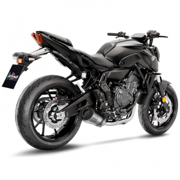 view LeoVince 14360E LV One Evo Full Exhaust, Stainless for Yamaha MT-07/XSR 700 & YZF-R7 '21-