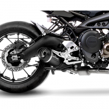 view LeoVince 14228EB LV One Evo Black Full Exhaust for Yamaha MT-09/XSR900/Tracer 900