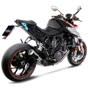 view LeoVince 15229B LV-10 Black Slip-on Exhaust for KTM 1290 Super Duke /R/GT '14-'19