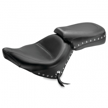 view Mustang 76510 Standard Touring Two-Piece Seat, Black for Victory Vegas/Kingpin/8-Ball