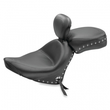 view Mustang 79380 Standard Touring Two-Piece Seat w/ Backrest for Victory Vegas/Kingpin/8-Ball