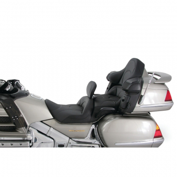 view Mustang 79902 Standard Touring One-Piece Seat w/ Heat for Honda Gold Wing GL1800 '01-'17
