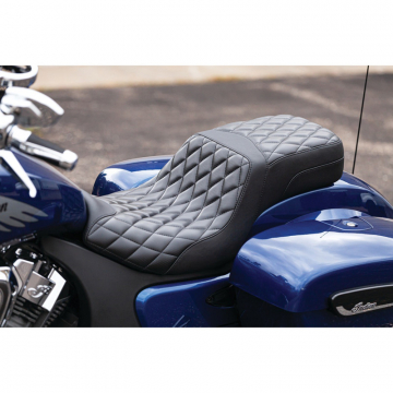 view Mustang 82300 Squareback One-Piece Seat for Indian Challenger '20-'22