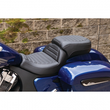 view Mustang 82302 Standard Touring One-Piece Seat for Indian Challenger '20-'22