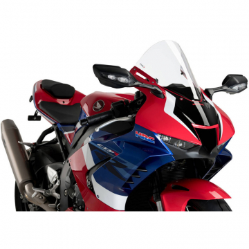 view Puig 20314W R-Racer Windshield for Honda CBR1000RR-R Fireblade/SP (2020-)