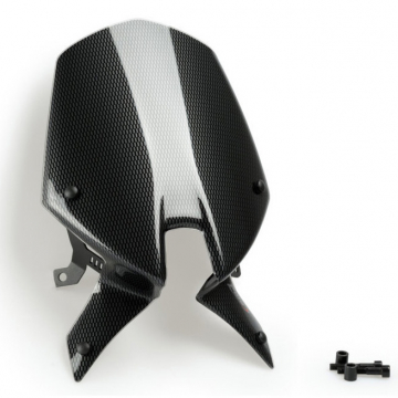 view Puig 20712C New Generation Sport Windshield, Carbon Look for Ducati Monster 937 (2021-)