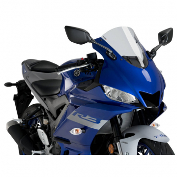 view Puig 3737W R-Racer Windshield for Yamaha YZF-R3 (2019-)