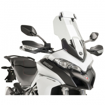 view Puig 7624W Touring Windshield With Visor for Ducati Multistrada 950 (2017-)
