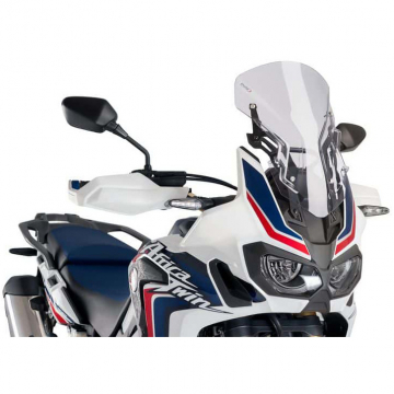 view Puig 9155W Adjustable Sport Windshield for Honda CRF1000L Africa Twin '16-'19