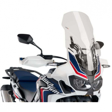 view Puig 9156W Adjustable Touring Windshield for Honda CRF1000L Africa Twin '16-'19