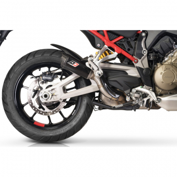 view QD ADUC0600029 Gunshot Slip-on Exhaust, The Dark Matter for Ducati Multistrada V4 '21-