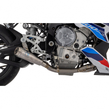 view Arrow 71228CP Competition Low Full Titanium Exhaust for BMW M1000R (2023-)